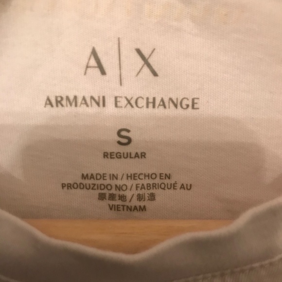 Armani Exchange Cut-Off Tee - Picture 2 of 4